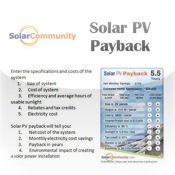 Solar PV Payback