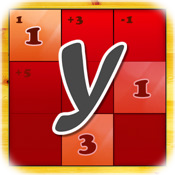a red yukendo - Sudoku / KenKen variant