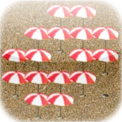 a Red Beach Umbrella Peg !