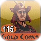 Samurai Rising 115 Gold Coins