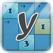 a blue yukendo - Sudoku / KenKen variant
