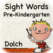 Sight Words - Pre-Kindergarten Dolch Pre-Primer - Talking Funny Flash Cards