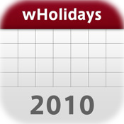 World Holidays Calendar 2010
