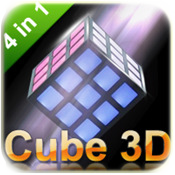 Cube 3d puzzle 4 in 1