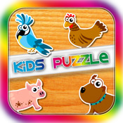 Kids Puzzle (Wooden Animals 2)