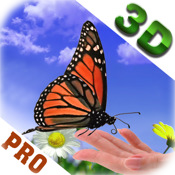 Finger Butterfly 3D PRO -Interactive butterfly garden