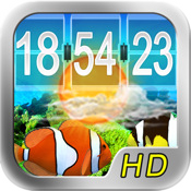 Aquarium Clock Pro HD