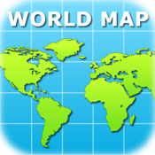 World Map for iPad
