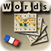 Words - French (The rotating word puzzle game)