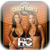 Hooters® Calendar Girls Crazy Eights Lite