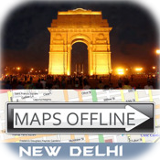 New Delhi (India) Map Offline