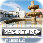 Pueblo (CO, USA) Map Offline
