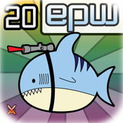 Epic Pet Wars Lazer Shark + 20 Respect Points