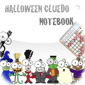 Cluedo Halloween Notebook