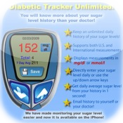 Diabetic Tracker Unlimited - Track your sugar level daily ( both mg/dl and mmol/L )