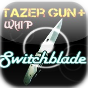Switchblade w/ Taser Gun & Whip
