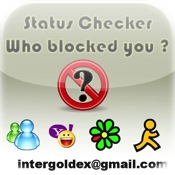 Status Checker for MSN,YAHOO,AIM,ICQ