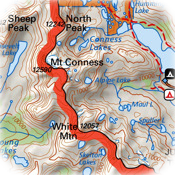 Yosemite National Park Recreation Map