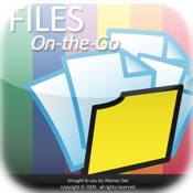 Files On-the-Go - Save files, organize into folders, email as attachments, view using web browser, supports any file type (pdf, doc, xls, gif, png, jpg, zip, etc.)